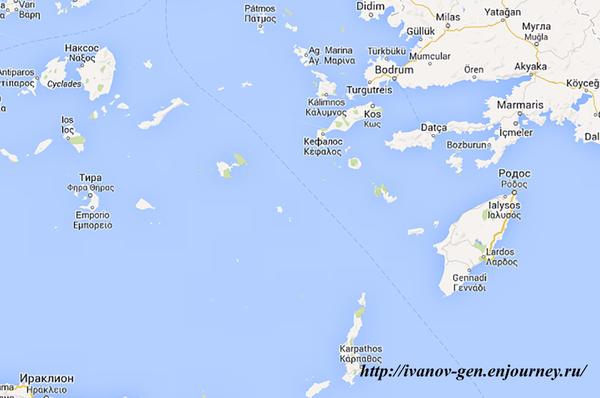 По&nbsp;Додеканесским островам. Часть 1